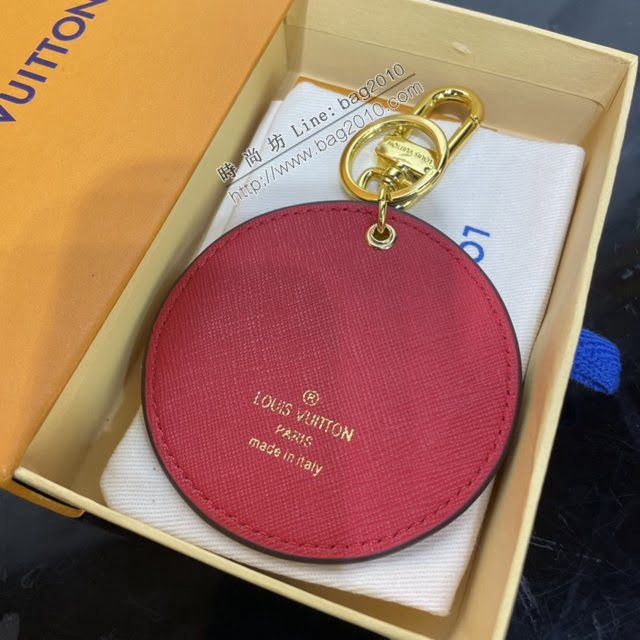 LOUIS VUITTON專櫃新款包包 路易威登Illustre Vivienne Funfair Xmas包飾 LV動物印花鑰匙扣  ydh4044